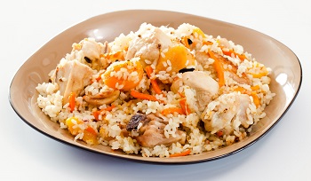 Плов с курицей